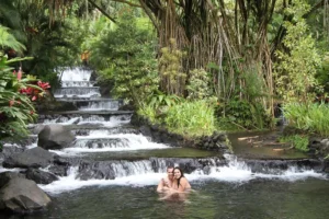 Hot springs Tabacon Spa